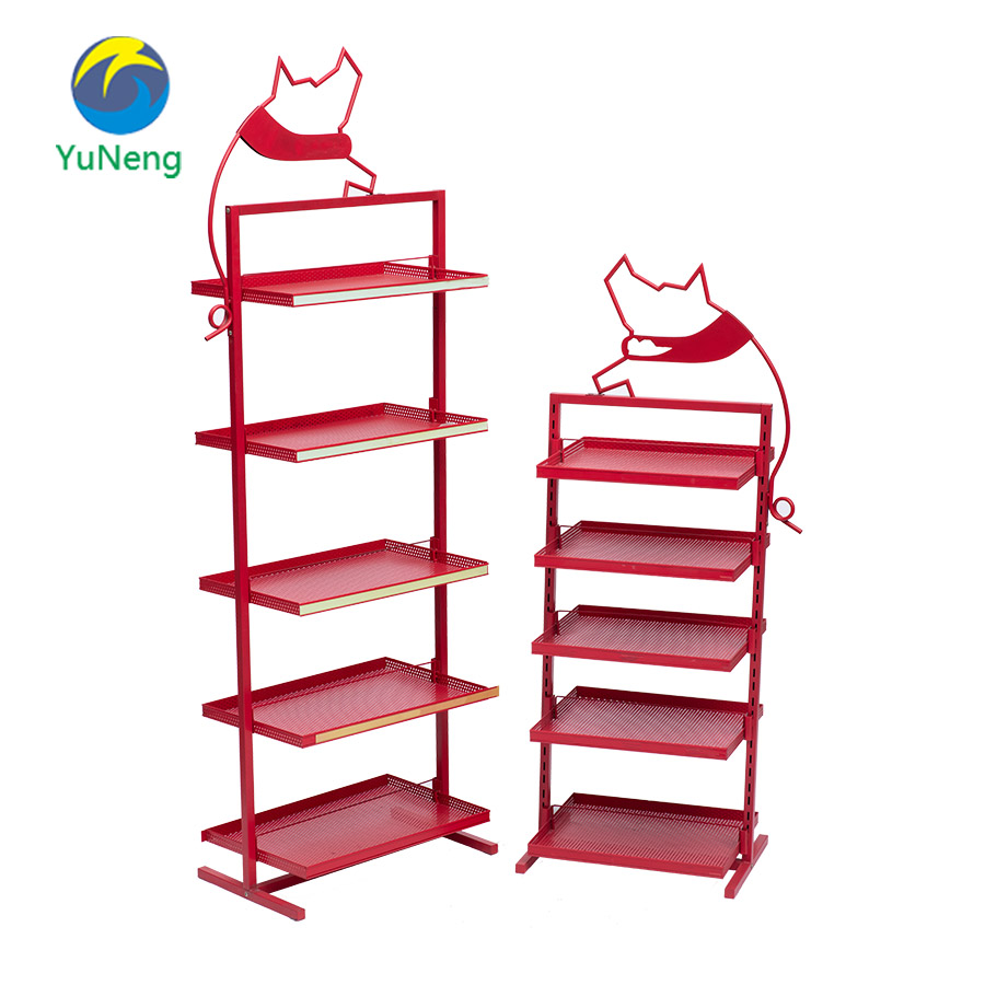 Customized multilayers Metal retails display stand