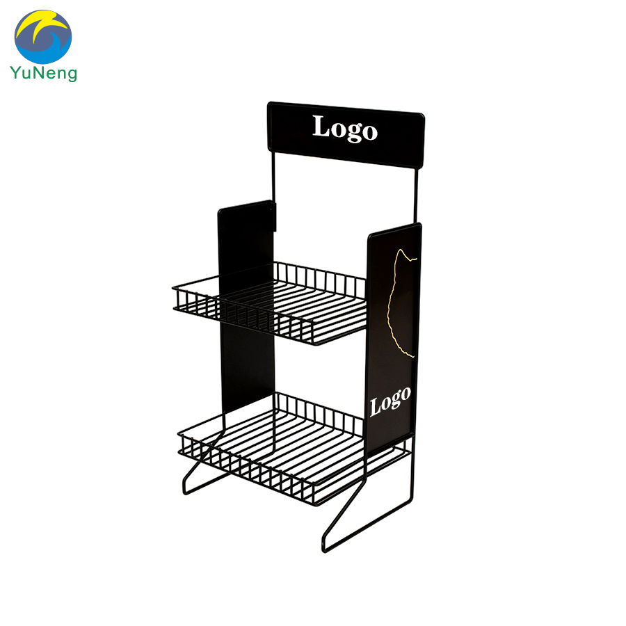 Retail Shelf Wire Mesh Display Rack