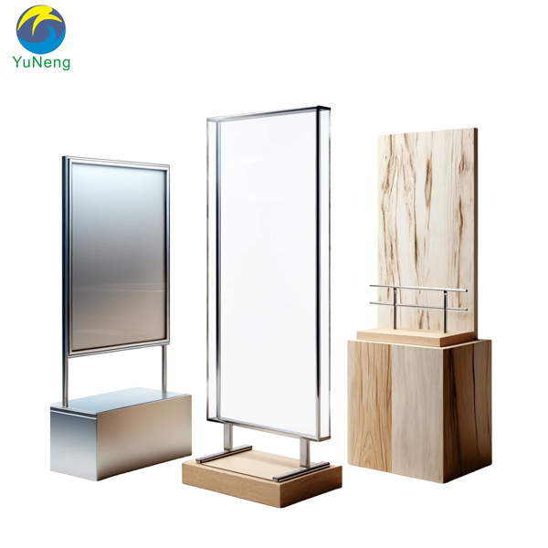 Customized Metal Acrylic Wooden Display stands