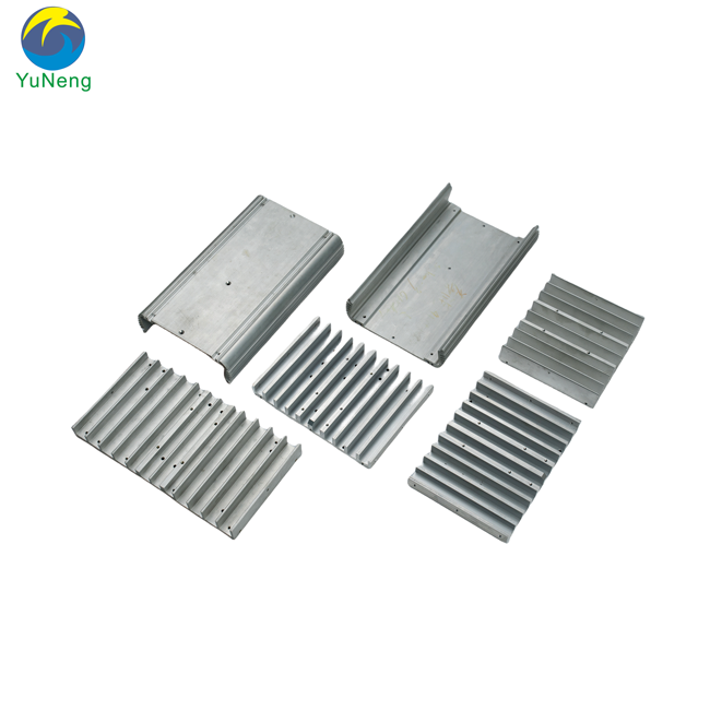 Custom CNC milling Heat sink,6061 6063 square extruded aluminum radiator